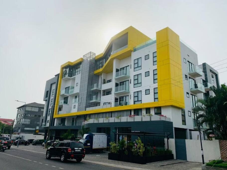 Luxury Labone Edge 2-Bedroom Apartment In Accra - Fivehills Homes Exterior photo